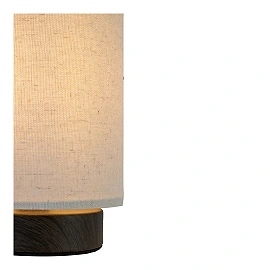 Lucide ALBANE table lamp E14 Ø12cm IP20 dark wood look
