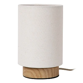 Lucide ALBANE table lamp E14 Ø12cm IP20 light wood look