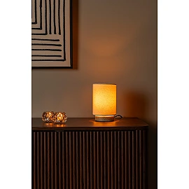 Lucide ALBANE table lamp E14 Ø12cm IP20 light wood look