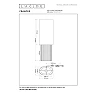 Lucide FRANCES floor lamp E27 100 cm white