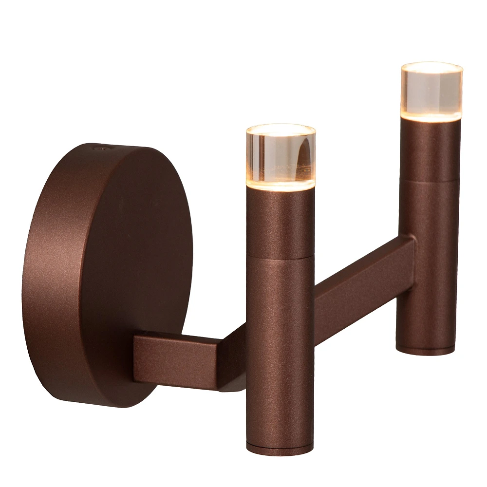 Lucide WELLINGTON wall light G9 6W 2700K coffee brown