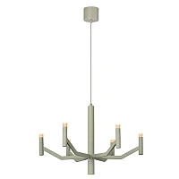 Lucide WELLINGTON lustra 22W 2700K Ø60 cm pelēkbrūna