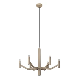 Lucide WELLINGTON lustra 22W 2700K Ø60 cm pelēkbrūna