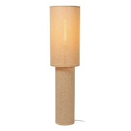 Lucide SALISBURY floor lamp E27 Ø30cm H120cm IP20 natural bamboo