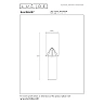 Lucide SALISBURY stāvlampa E27 Ø30cm H120cm IP20 dabīgs bambuss