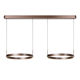 Lucide LIANE LED pendant light 90W CCT 166 cm rust brown