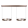Lucide LIANE LED pendant light 90W CCT 166 cm rust brown