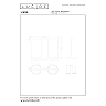 Lucide LIANE LED pendant light 90W CCT 166 cm rust brown