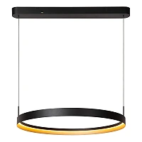 Lucide RADIANT LED piekaramais gaismeklis 60W CCT IP20 melns