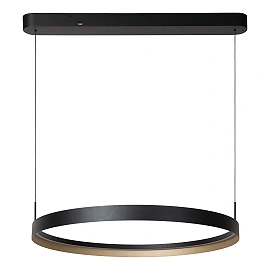 Lucide RADIANT LED pendant light 60W CCT IP20 black