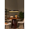 Lucide RADIANT LED pendant light 60W CCT IP20 black