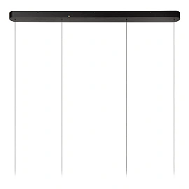 Lucide RADIANT LED pendant light 76W CCT IP20 black