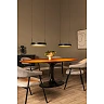 Lucide RADIANT LED pendant light 76W CCT IP20 black