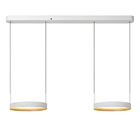 Lucide RADIANT LED piekaramais gaismeklis 76W CCT IP20 balts