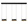 Lucide RADIANT LED pendant light 55.8W CCT IP20 black