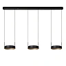 Lucide RADIANT LED pendant light 55.8W CCT IP20 black
