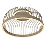 Lucide RIXANNE LED ceiling light 22W CCT Ø39 cm taupe