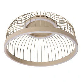 Lucide RIXANNE LED ceiling light 22W CCT Ø39 cm taupe