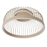 Lucide RIXANNE LED ceiling light 22W CCT Ø39 cm taupe