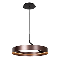 Lucide LEONARD LED piekaramais gaismeklis 36W CCT Ø54,5cm IP20 kafijas tonis