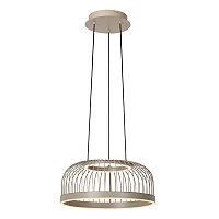 Lucide RIXANNE LED pendant light 22W CCT Ø40 cm taupe