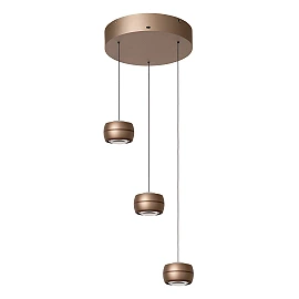 Lucide CORYFEE LED pendant light 18.9W CCT 33 cm champagne