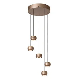 Lucide CORYFEE LED pendant light 30W CCT 38 cm champagne