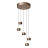 Lucide CORYFEE LED pendant light 30W CCT 38 cm champagne