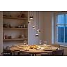 Lucide CORYFEE LED pendant light 30W CCT 38 cm champagne