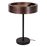 Lucide LEONARD LED galda lampa 12W CCT Ø31cm IP20 kafijas tonis
