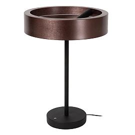 Lucide LEONARD LED table lamp 12W CCT Ø31cm IP20 coffee