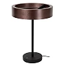 Lucide LEONARD LED galda lampa 12W CCT Ø31cm IP20 kafijas tonis