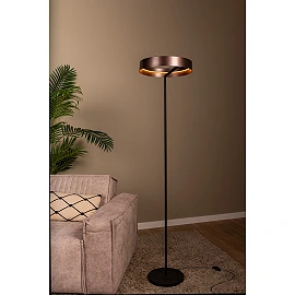 Lucide LEONARD LED floor lamp 24W CCT H168cm IP20 coffee
