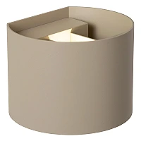 Lucide ARMIN LED sienas gaismeklis 7W CCT 13,5cm IP54 pelēkbrūns