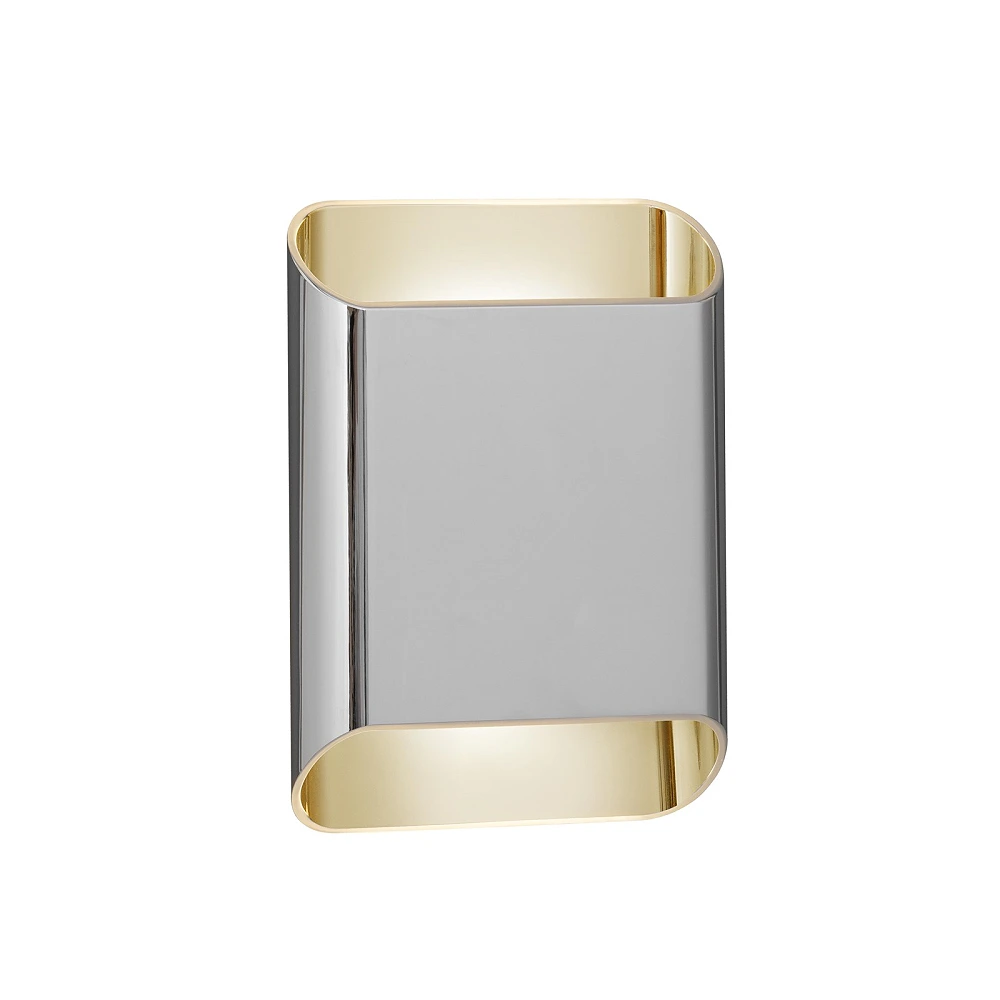 Lucide ATILA II LED wall light 10W CCT H20cm IP54 chrome