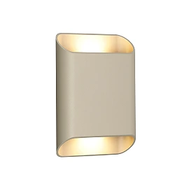 Lucide ATILA II LED wall light 10W CCT H20cm IP54 taupe
