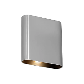 Lucide ATILA II LED wall light 10W CCT H17cm IP54 chrome