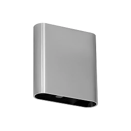 Lucide ATILA II LED wall light 10W CCT H17cm IP54 chrome