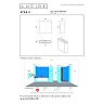 Lucide ATILA II LED wall light 10W CCT H17cm IP54 taupe