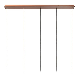 Lucide JASMINE LED pendant light 20W CCT 138cm IP20 copper