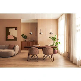 Lucide JASMINE LED pendant light 20W CCT 138cm IP20 copper