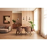 Lucide JASMINE LED pendant light 20W CCT 138cm IP20 copper