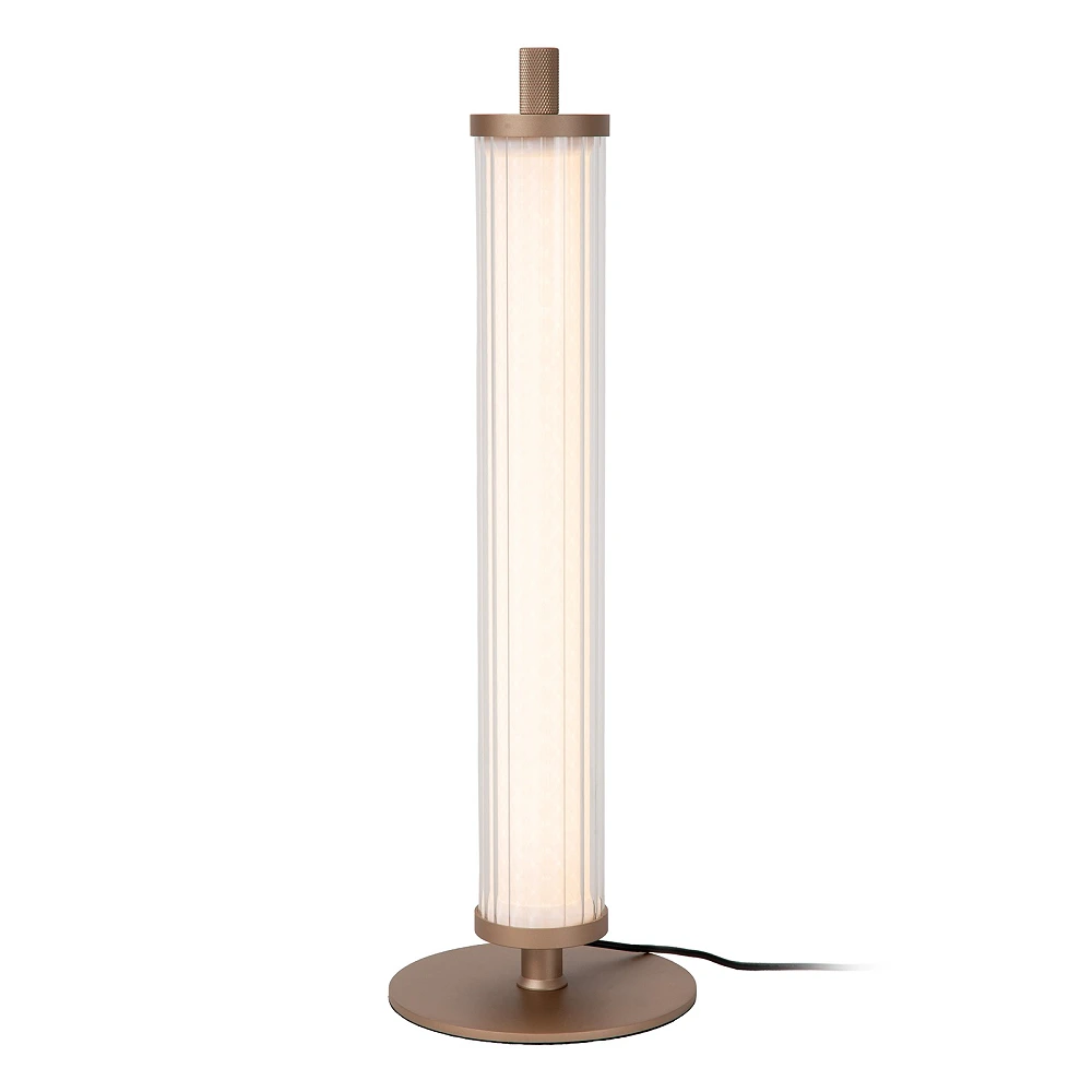 Lucide VALENTINE LED table lamp 15W CCT Ø15 cm champagne