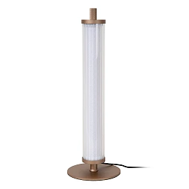 Lucide VALENTINE LED table lamp 15W CCT Ø15 cm champagne