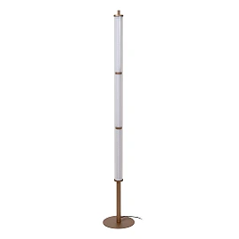 Lucide VALENTINE LED floor lamp 37W CCT Ø23 cm champagne