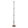 Lucide VALENTINE LED floor lamp 37W CCT Ø23 cm champagne