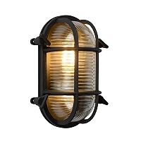 Wall light outdoor "DUDLEY", 1x E27, black- aluminum, glass - 11891-20-30 (Lucide)