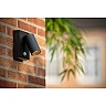 TAYLOR outdoor wall spotlight 1xGU10, IP54, motion sensor, Black (Lucide)