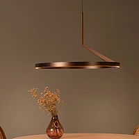 APPLAUSE — Pendant Ø60, LED Dim CCT, Coffee (Lucide)