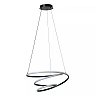ESPIRAL LED CCT pendant light 40 W black (Lucide)
